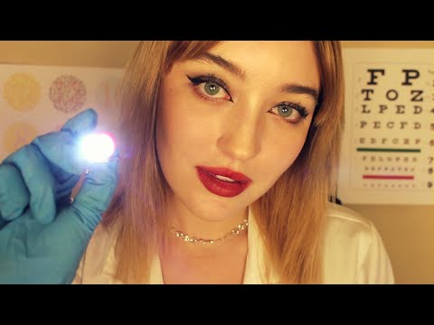 ASMR Eye Examination Medical Role Play