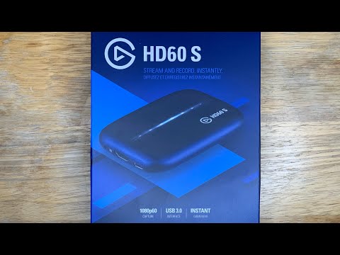 ASMR Elgato HD60 S Unboxing