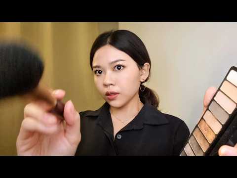 ASMR Thai Professional Makeup 💄🇹🇭 ช่างแต่งหน้าให้คุณในวันสำคัญ