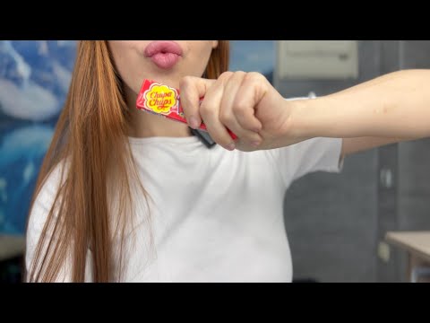 "Whispering Waves of Relaxation: ASMR #chewing  #gum  #delight  #asmr