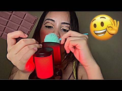 Asmr testando gatilhos no mic [Part 1]