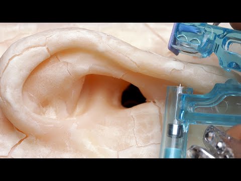 ASMR | 正しい耳の脱皮方法 | パリパリ剥がす音が気持ちいい！【スライム鼓膜吸着, ピアス, 耳かき】