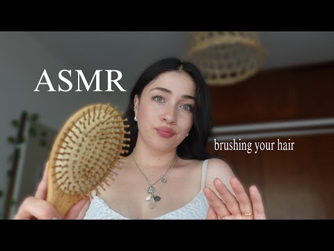 ASMR brushing your hair - cepillo tu cabello 💤😴