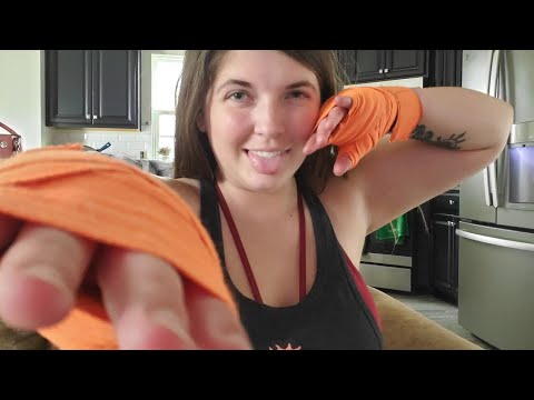 ASMR | Boxing Wraps ~ Velcro Sounds