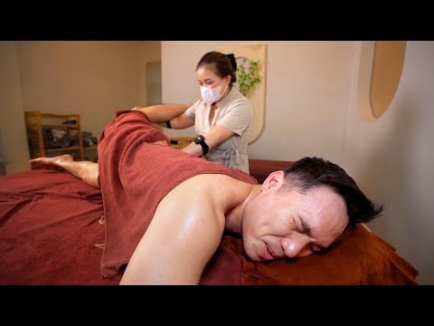 ASMR 🔥 Strong Full Body Massage for Stress Relief and Relaxation!