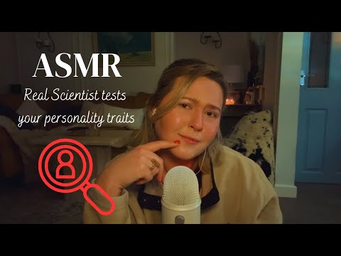 ASMR | Real Scientist tests your personality traits 🧠✨