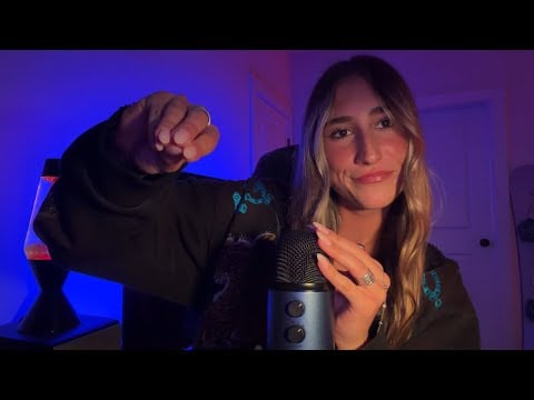 ASMR plucking your negative energy✨