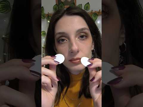 ASMR Cleaning Your Eyes with Little Pads 🫧