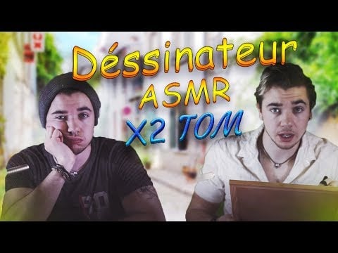 Asmr fr : Peintre dans les rue de PARIS Jeux de rôle 🎭