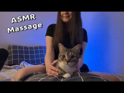 ASMR | POV Body Massage 💆🏽‍♀️ *with my kitty*