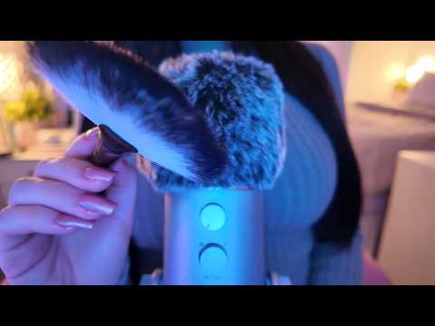 ASMR Gently Brushing Your Face 😴🖌️| No Talking