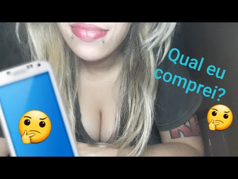 ASMR 📱🙈 unboxing do meu celular novo