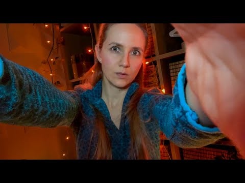 ear massage 👂 ACTUAL ear touching + AGGRESSIVE face & head attention (asmr)