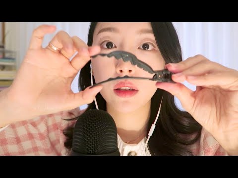 ASMR 두두두 소리, 입소리, 시각적 팅글=팅글 폭탄❤️| Mouth Sounds&Visual triggers