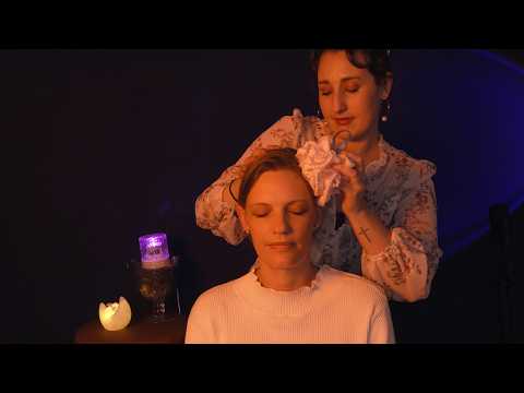 ASMR Spa Treatment 🫧 Hand Massage ⟡ Back & Shoulders ⟡ Face Brushing