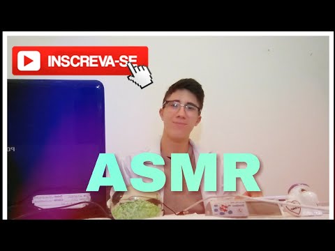 ASMR - ROLEPLAY MÉDICO ( FALA BAIXA ). TAPPING, SCARTCHING, SPRAY, TUC TUC.