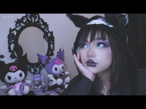 asmr. girl obsessed with クロミkuromi 💜💀🖤