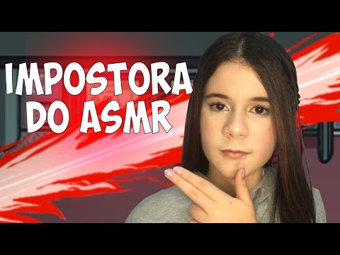 ASMR AMONG US - A impostora do ASMR está de volta... (asmr jogando among us)