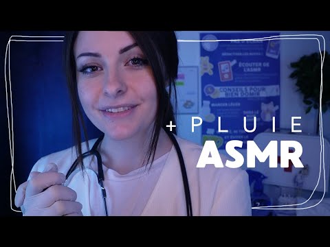 🌧️DR. KALI👩‍⚕️ Examen médical relaxant 😌🔵 (ASMR Français)