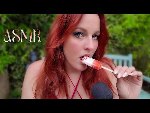 ASMR Eating Ice Cream & Popsicles | Mouth Sounds with Reiki Relaxation 🍨🍦🍧🍡