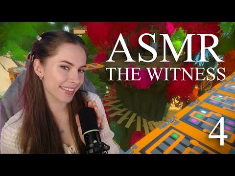 Relaxing With The Witness Treehouse Puzzles | Soft Spoken ASMR