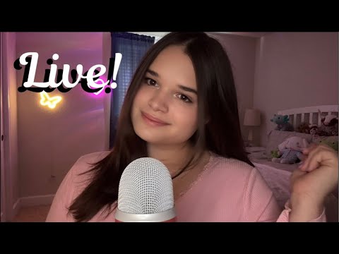 ASMR Lets do Your FAV Triggers Live!