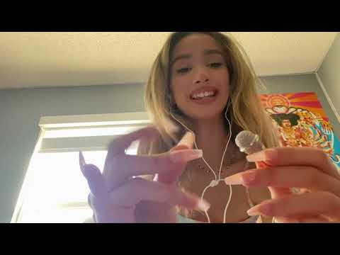 quick asmr nail on nail tapping - before my date✨🕺🏼
