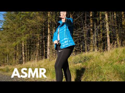 10 ASMR TRIGGERS! walk with me through an Irish forest