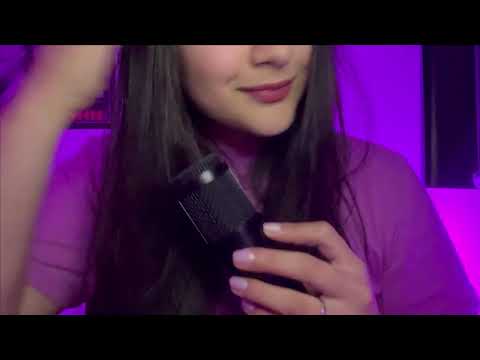 MEU PRIMEIRO ASMR 👄 | Mouth Sounds, Kisses & Hand Movements