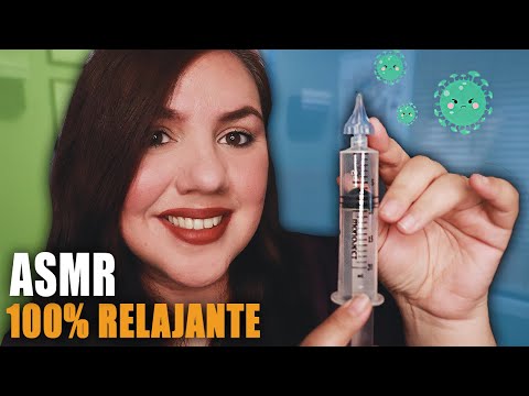 Roleplay Te Pongo la VACUNA del C0VlD ASMR En Español