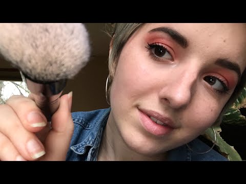 ONLY Tongue Clicking & Face Brushing ASMR