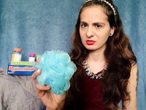 ASMR || Pampered Princess Gives a Sponge Bath (gold-digger RP)