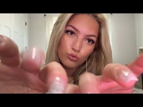 ASMR casual bestie GRWM 🩷 makeup tutorial 