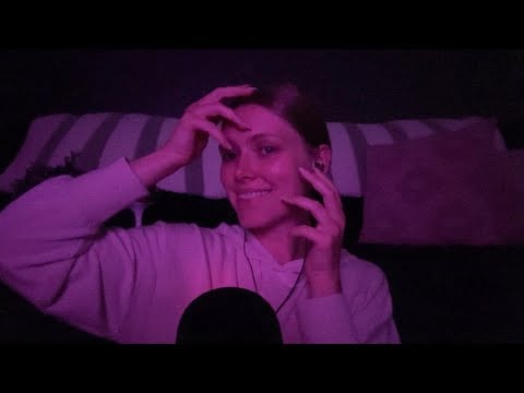 ASMR On Myself (Face Relaxation, Hair Play, Fabric Scratching, & More!)