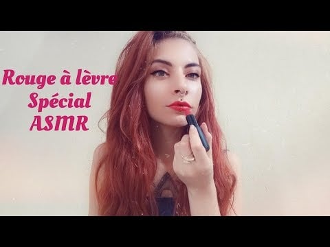 Asmr Français | Présentation ASMRtristy One | Rouge à lèvre spécial ASMR + Annonce FAQ