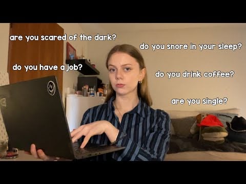 ASMR Asking You Simple YES or NO Questions 📝