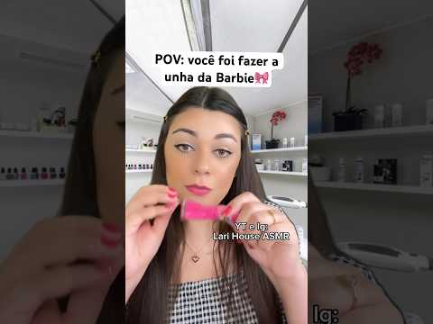 POV: você foi fazer a unha da Barbie #humor #shorts