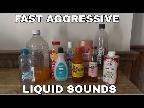ASMR | Fast and Aggressive Liquid Shaking | Part 4 | No Talking