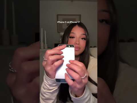 IPHONE 5 VS 17 #asmr