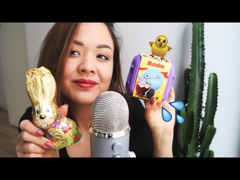 ASMR SUOMI 🍫🐣 Syödään pääsiäisherkkuja 🍫🐣