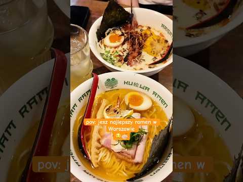 w najnowszym filmiku mówię, gdzie można go zjeść ❤️‍🔥🍜✨ #ramen #lifestyle #vlog #food #jedzenie