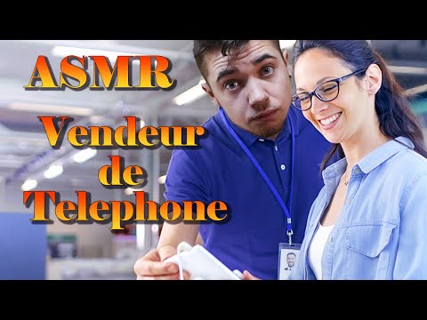 ASMR  français  : Vendeur de téléphone  📞 Samsung iPhone