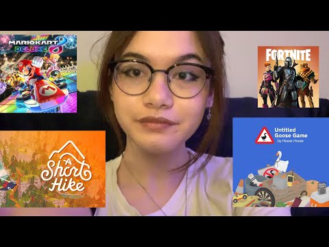 ASMR playing games on my switch