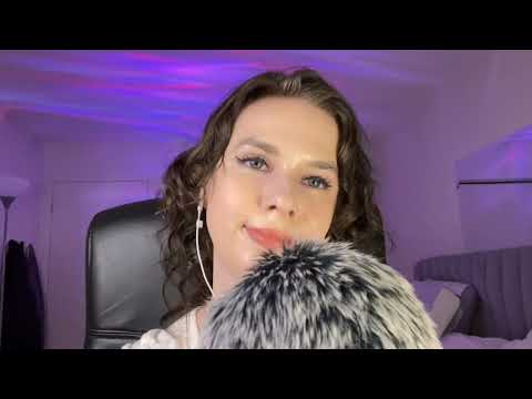 ASMR ~ invisible fluffy mic scratches + “scratch scratch scratch”