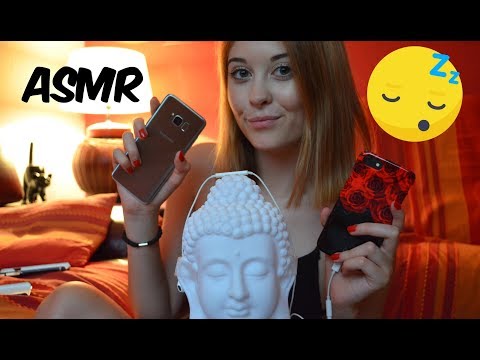 ASMR TAPPING iPhone 8 & Samsung Galaxy S8 ! 📱