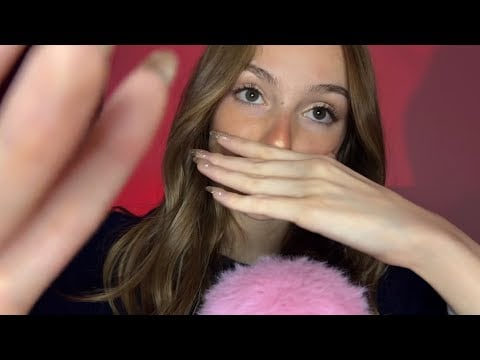 ASMR: BRUITS DE BOUCHE ET VISUEL DOUX POUR T’ENDORMIR PAISIBLEMENT💤👄 (hand movements & mouth sounds)