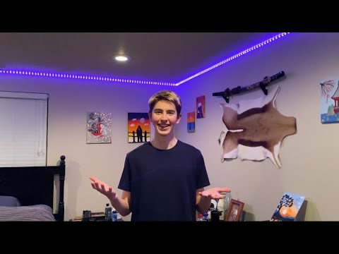 ASMR Man Cave Room Tour