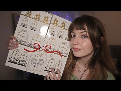 ASMR Abriendo calendario de adviento L'Oréal