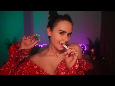 АСМР ИТИНГ Пробуем ВМЕСТЕ 😏 ЕМ КРИСТАЛЛЫ И МЕЛ ? 😮 Похрустим