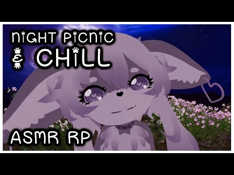 Picnic Date Under the Stars [VR ASMR][Whispering][Night Ambiance]